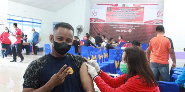 Rutan Kelas I Medan Gelar Vaksinasi Tahap 3 Moderna