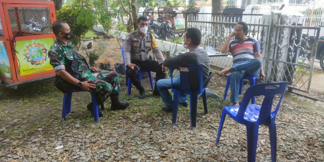 Antisipasi Penyebaran, Tiga Pilar Kelurahan Merdeka Dirikan Posko Covid-19