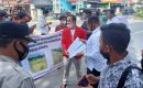Proyek Pembukaan Lahan Pertanian Indikasi Bermasalah, Mahasiswa Gelar Aksi Unjuk Rasa