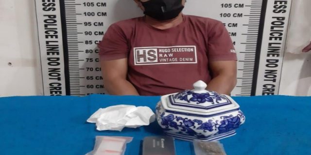 Edarkan Sabu, Saiman Diciduk Polisi Tak Jauh Dari Rumah Dinas Walikota