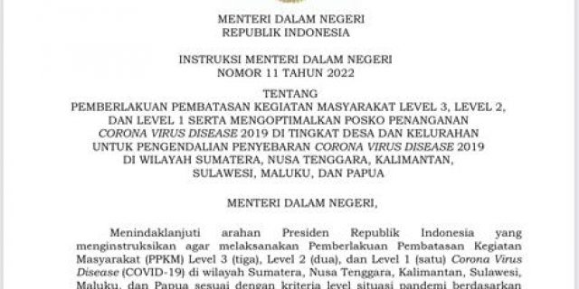 Covid-19 Kian Menggila, PPKM Siantar Melompat Dari Level 1 Ke Level 3