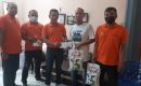 Wiku Sapta Sakit, Ketua Pewarta Jenguk dan Berikan Santunan