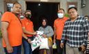 Mantan Loper Koran Meninggal, Ketua Pewarta Melayat dan Berikan Santunan