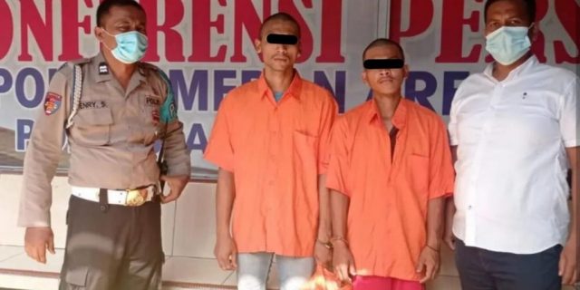 Polsek Medan Area Tangkap Dua Pelaku Pencurian