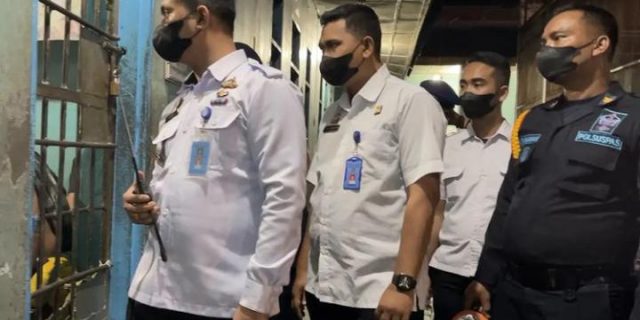 Kepala Pengamanan Rutan Tanjung Pura Tetap Kontrol Blok Hunian di Malam Hari