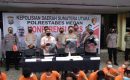 Februari 2022, Polrestabes Gulung 48 Bandit Jalanan