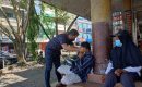 Polsek Medan Baru Bagikan Masker Gratis Kepada Masyarakat