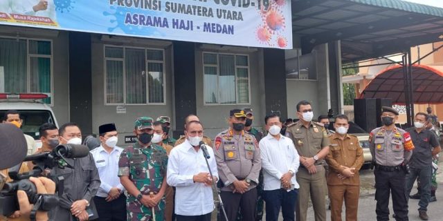Gubsu Minta Isoman Ditiadakan, Pasien Covid-19 Dipindahkan ke Isoter