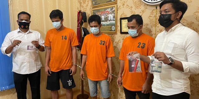 Undercoverbuy, Polres Labuhanbatu Ringkus 3 Pengedar Narkoba