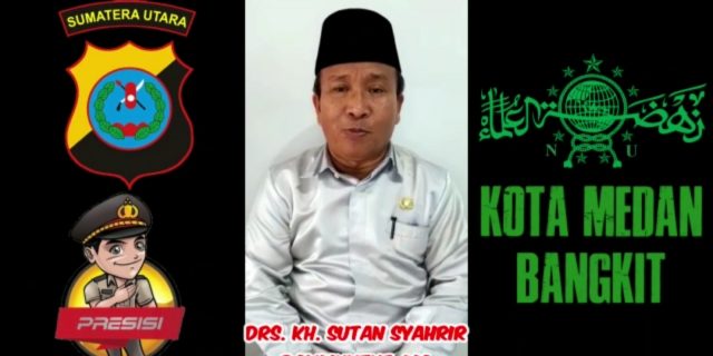 Lawan Covid-19, Ketua PCNU Medan Ajak Masyarakat Patuhi Prokes dan Sukseskan Vaksinasi