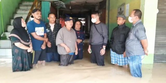 5 Pasar Tradisional di Kota Medan Terdampak Banjir, 1 Lumpuh Total