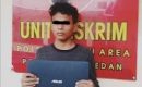 Curi Laptop, Pria Ini ‘Nginap’ di Polsek Medan Area