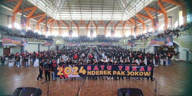Relawan Berkumpul di Blora, Pastikan 2024 Tegak Lurus Kawal Jokowi