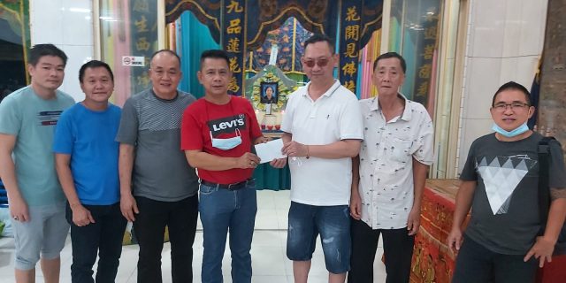 Lim Mei Cen Meninggal, Ketua Pewarta Melayat dan Berikan Santunan