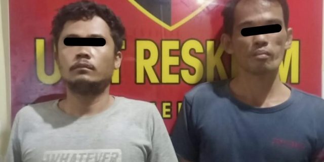 Polsek Medan Area Tangkap Dua Pelaku Pencurian