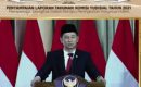 Penyampaian Laporan Tahunan Komisi Yudisial Tahun 2021 Berjalan Sukses