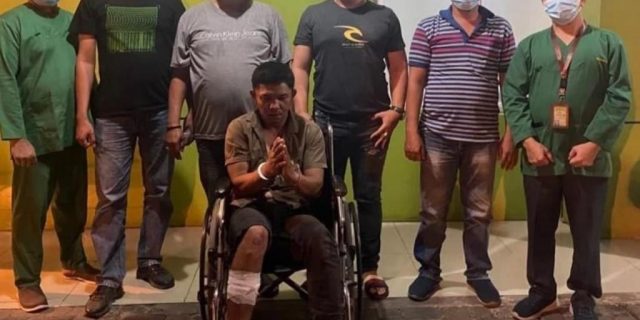 Dor..!! Polsek Medan Area Tembak Residivis Kasus Curanmor
