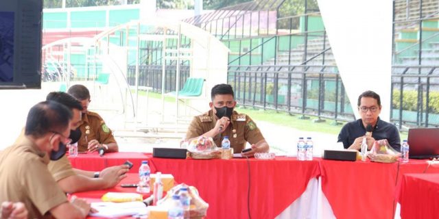 Bobby Nasution Ingin Jadikan Stadion Teladan Medan Bertaraf Internasional