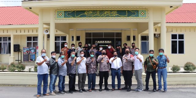 Pererat Sinergitas, Kapolres Gayo Lues Temu Ramah Dengan Insan Pers dan LSM
