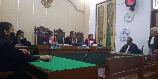 Dugaan Korupsi Handy Talky 2014, Mantan Kakan Sandi Kota Medan dan Rekanan Jalani Sidang Perdana