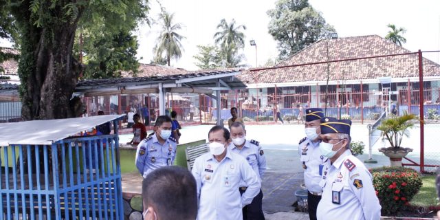 Kakanwil Kemenkumham Sumsel Lakukan Kunjungan Perdana Di Lapas Tanjung Raja