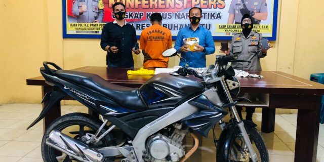 Simpan Satu Kilogram Sabu, Warga Labusel Ini Ditangkap Polisi