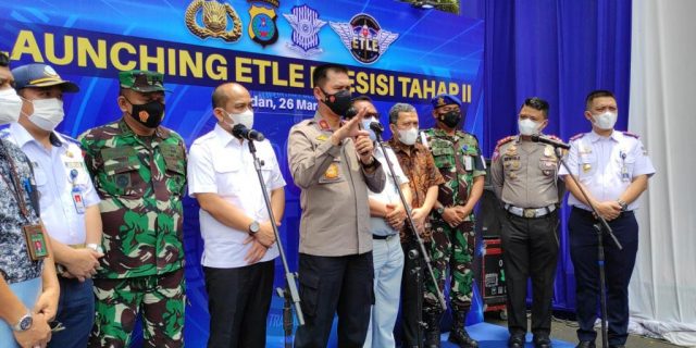Poldasu Resmi Terapkan Tilang Elektronik