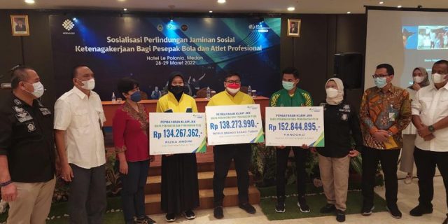 Pesepakbola dan Atlet Profesional Akan Peroleh Jaminan Sosial