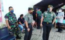 Dandim 0503/Jakarta Barat Tinjau Pelaksaan Vaksinasi di Tamansari