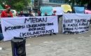 Demo Kantor Wali Kota, PMKRI Medan dan Imabato Minta Kadis PU Dicopot