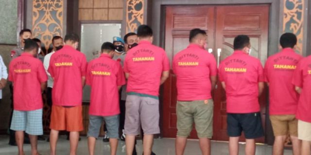 8 Tersangka Kasus Kerangkeng Milik Bupati Langkat Nonaktif di Tahan Poldasu