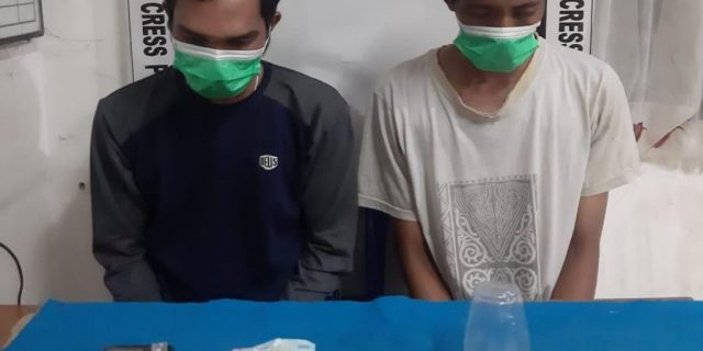 Polisi Ringkus Dua Pemadat Sabu