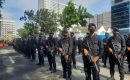 2 SSK Brimob Poldasu Diturunkan Amankan Pilkades