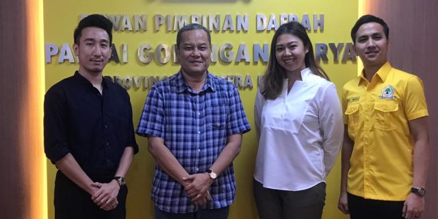 Ini Alasan 3 Pengusaha Muda Kota Medan Mendaftar Kader Partai Golkar