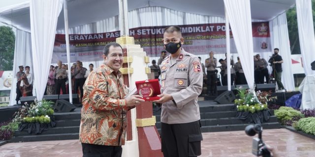 Siswa Setukpa Polri Peringati KKR Paskah Bersama Pendeta Gilbert Lumoindong