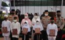 Setukpa Lemdiklat Polri, Berbagi Dengan Anak Yatim Dalam Peringatan Nuzulul Qur’an.