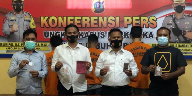 Polres Labuhanbatu Tangkap Terduga Jaringan Narkoba di Negeri Lama