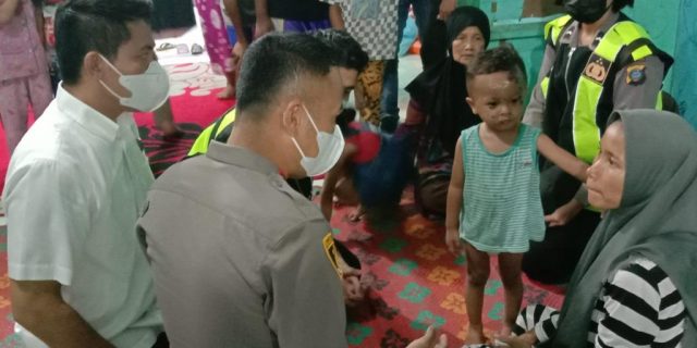 Poldasu Bantu Trauma Healing Kepada Istri dan Anak Korban Keganasan Geng Motor