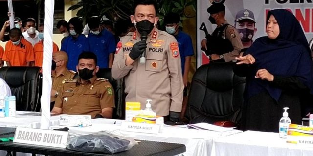 Kapoldasu Pastikan Jajarannya akan Tindak Tegas Pelaku Premanisme
