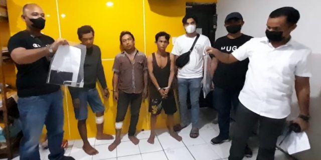 Tim Pemberantas Preman Polrestabes Medan Ringkus 3 Pelaku Curanmor, 2 Ditembak