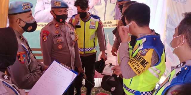 Kasi Propam Polrestabes Medan Cek 8 Lokasi Pos Pam Lebaran