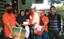 Ketua Pewarta Melayat dan Berikan Santunan Kepada Isteri Almarhum Hembri Ginting