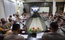 Kapolres Labuhanbatu Pimpin Rapat Kesiapan Pam Jalur Arus Balik Idul Fitri 1443 Hijriah