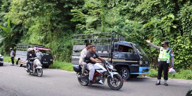 Tikungan Tirtanadi Rawan Kecelakaan, Polrestabes Medan Imbau Pemudik Tetap Waspada