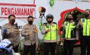 Sambangi Pos Pam Doulou, Kapolrestabes Medan Bertemu dengan Kapolres Tanah Karo