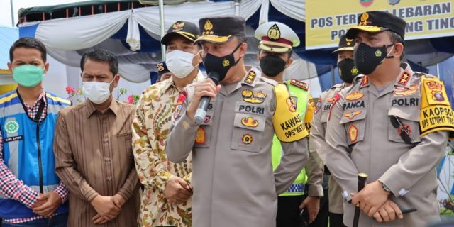 Hari Terakhir Liburan, Irwasum Polri Pantau Tol Tebingtinggi