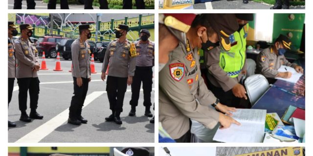 Tim Was Ops Itwasum Mabes Polri Kunjungi Pos Pam Carefour Medan