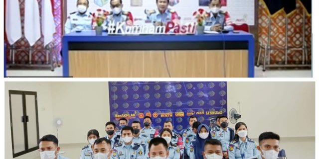 Lapas Pemuda Ikuti KUSUMA Sapa Kanwil Sumut Pasca Idul Fitri