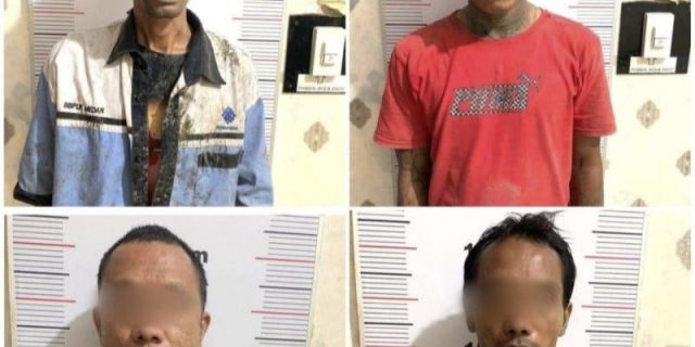 Empat Penyalahguna Narkoba Diringkus Dari Klambir V