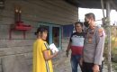 Kapolsek Sunggal Beri Tali Asih kepada Umat Buddha
